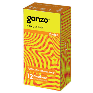 Ganzo Juice, Презервативы ароматизированные Ganzo Juice, Презервативы ароматизированные
