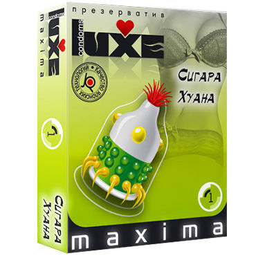 Luxe Maxima Сигара Хуана - Презервативы с усиками и шариками - купить в секс шопе Luxe Maxima Сигара Хуана - Презервативы с усиками и шариками - купить в секс шопе