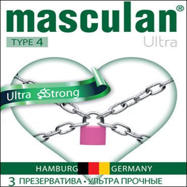 Masculan Ultra Strong, Презервативы особо прочные Masculan Ultra Strong, Презервативы особо прочные