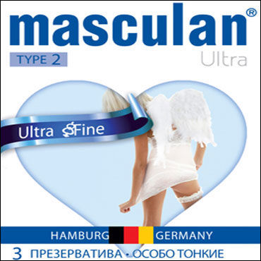 Masculan Ultra Fine, Презервативы ультратонкие с обильной смазкой Masculan Ultra Fine, Презервативы ультратонкие с обильной смазкой