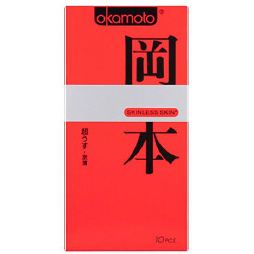 Okamoto Skinless Skin Super Thin, Ультратонкие презервативы для максимально естественных ощущений Okamoto Skinless Skin Super Thin, Ультратонкие презервативы для максимально естественных ощущений