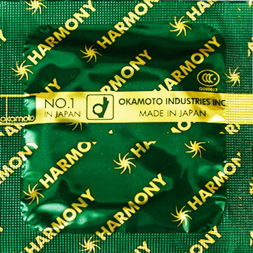 Okamoto Harmony, Презервативы анатомической формы с кольцами Okamoto Harmony, Презервативы анатомической формы с кольцами