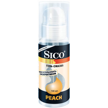 Sico Peach, 100 мл, Лубрикант с ароматом персика Sico Peach, 100 мл, Лубрикант с ароматом персика