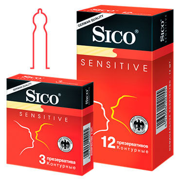 Sico Sensitive - Презервативы анатомической формы - купить в секс шопе Sico Sensitive - Презервативы анатомической формы - купить в секс шопе