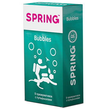 Spring Bubbles, Презервативы с пупырышками Spring Bubbles, Презервативы с пупырышками