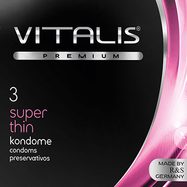 Vitalis Super Thin, Презервативы ультратонкие Vitalis Super Thin, Презервативы ультратонкие