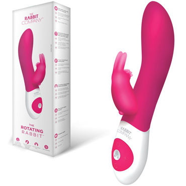 Rabbit Company Rotating Rabbit, розовый, Вибромассажерс с функцией ротации Rabbit Company Rotating Rabbit, розовый, Вибромассажерс с функцией ротации