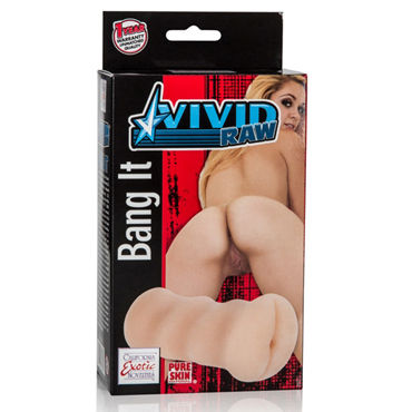 California Exotic Vivid Raw Bang It Ass, телесный - Компактный мастурбатор, анус - купить в секс шопе California Exotic Vivid Raw Bang It Ass, телесный - Компактный мастурбатор, анус - купить в секс шопе