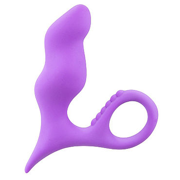 Shots Toys Squatter, фиолетовый, Массажер для анальной и вагинально-клиторальной стимуляции Shots Toys Squatter, фиолетовый, Массажер для анальной и вагинально-клиторальной стимуляции