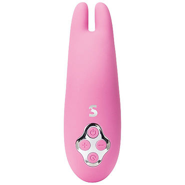 Shots Toys Revelation, розовый, Вибростимулятор с двумя гребнями Shots Toys Revelation, розовый, Вибростимулятор с двумя гребнями