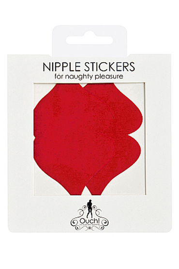 Shots Toys Nipple Sticker Lips, красные - фото, отзывы Shots Toys Nipple Sticker Lips, красные - фото, отзывы