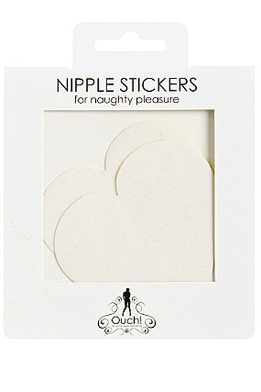 Shots Toys Nipple Sticker Hearts, белые - фото, отзывы Shots Toys Nipple Sticker Hearts, белые - фото, отзывы
