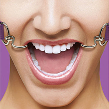 Shots Toys Hook Gag, фиолетовый, Расширяющий кляп Shots Toys Hook Gag, фиолетовый, Расширяющий кляп