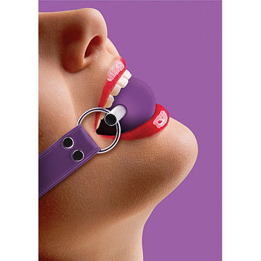 Shots Toys Solid Ball Gag, фиолетовый, Силиконовый кляп Shots Toys Solid Ball Gag, фиолетовый, Силиконовый кляп