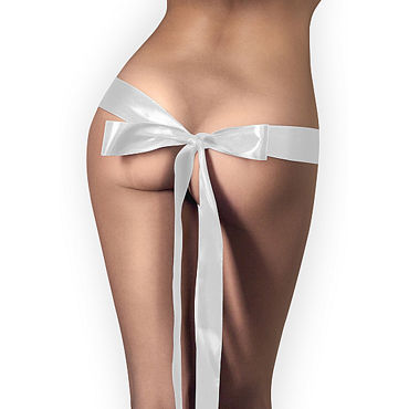 Shots Toys Silky Ribbon, белая, Атласная лента Shots Toys Silky Ribbon, белая, Атласная лента