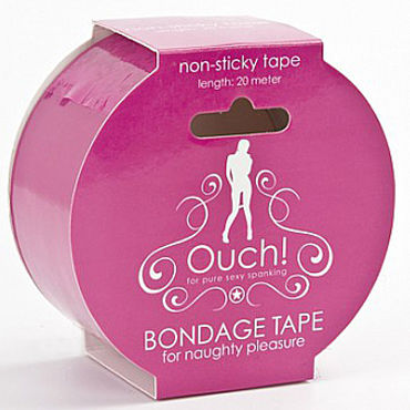 Shots Toys Bondage Tape, розовая - фото, отзывы Shots Toys Bondage Tape, розовая - фото, отзывы