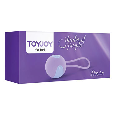 Toy Joy Desire Kegel Ball, фиолетовый - фото, отзывы Toy Joy Desire Kegel Ball, фиолетовый - фото, отзывы