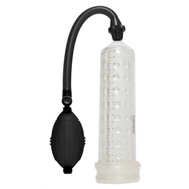 Toy Joy Power Massage Pump W. Sleeve, прозрачная, Мощная помпа Toy Joy Power Massage Pump W. Sleeve, прозрачная, Мощная помпа