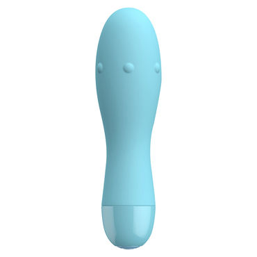 Toy Joy Donna Vibrator, голубой, Вибратор с пупырышками Toy Joy Donna Vibrator, голубой, Вибратор с пупырышками