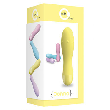 Toy Joy Donna Vibrator, желтый - фото, отзывы Toy Joy Donna Vibrator, желтый - фото, отзывы