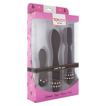 Новинка раздела Секс игрушки - Toy Joy Diamond Triple Pleasure Pack, черный Новинка раздела Секс игрушки - Toy Joy Diamond Triple Pleasure Pack, черный