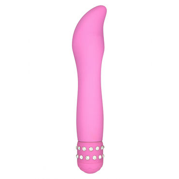 Toy Joy Diamond Dazzler, розовый, Вибратор декорированный стразами Toy Joy Diamond Dazzler, розовый, Вибратор декорированный стразами