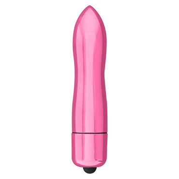 Toy Joy Super Vibrating Bullet, розовая, Мощная вибропуля Toy Joy Super Vibrating Bullet, розовая, Мощная вибропуля