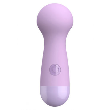 Toy Joy Cara Small Wand Massager, фиолетовый, Компактный вибромассажер с круглой головкой Toy Joy Cara Small Wand Massager, фиолетовый, Компактный вибромассажер с круглой головкой