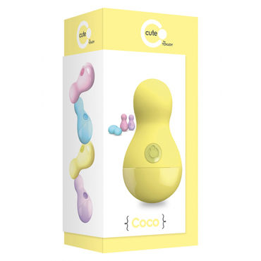 Toy Joy Coco Body Stimulator, желтое - фото, отзывы Toy Joy Coco Body Stimulator, желтое - фото, отзывы