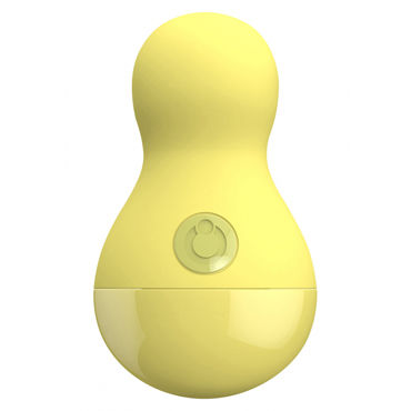 Toy Joy Coco Body Stimulator, желтое, Виброяйцо с пятью функциями вибрации Toy Joy Coco Body Stimulator, желтое, Виброяйцо с пятью функциями вибрации