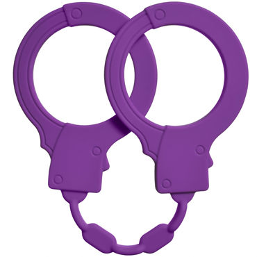Lola Toys Stretchy Cuffs, фиолетовые, Силиконовые наручники Lola Toys Stretchy Cuffs, фиолетовые, Силиконовые наручники