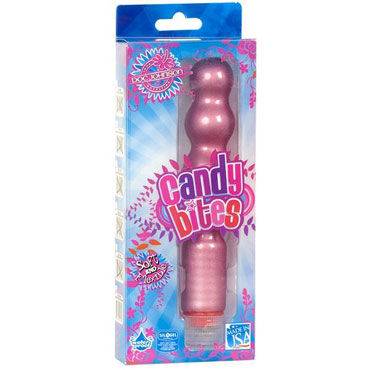 Doc Johnson Candy Bites, розовый, Рельефный вибратор Doc Johnson Candy Bites, розовый, Рельефный вибратор