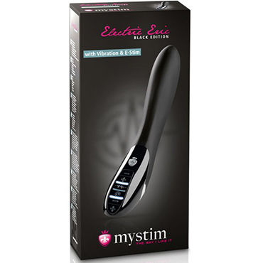 Mystim Electric Eric E-Stim Vibe Black Edition - Вибратор для электростимуляции в новом цвете - купить в секс шопе Mystim Electric Eric E-Stim Vibe Black Edition - Вибратор для электростимуляции в новом цвете - купить в секс шопе