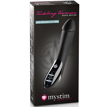 Mystim Tickling Truman E-Stim Vibe Black Edition - Вибратор для электростимуляции в новом цвете - купить в секс шопе Mystim Tickling Truman E-Stim Vibe Black Edition - Вибратор для электростимуляции в новом цвете - купить в секс шопе