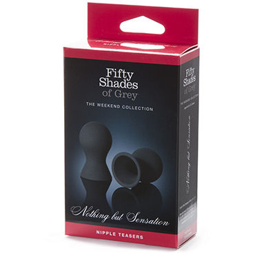 Fifty Shades of Grey Nothing But Sensation Nipple Suckers - Помпы для сосков - купить в секс шопе Fifty Shades of Grey Nothing But Sensation Nipple Suckers - Помпы для сосков - купить в секс шопе