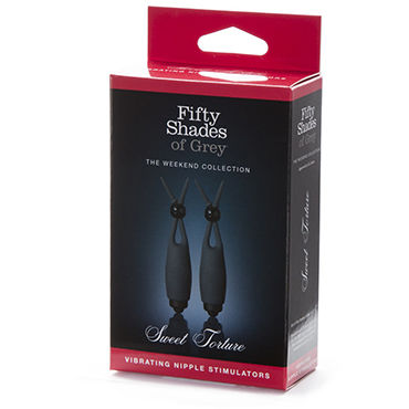 Fifty Shades of Grey Sweet Torture Vibrating Nipple Clamps, Виброзажимы на соски и другие товары Fifty Shades of Grey с фото Fifty Shades of Grey Sweet Torture Vibrating Nipple Clamps, Виброзажимы на соски и другие товары Fifty Shades of Grey с фото