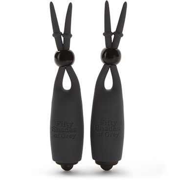 Fifty Shades of Grey Sweet Torture Vibrating Nipple Clamps, Виброзажимы на соски Fifty Shades of Grey Sweet Torture Vibrating Nipple Clamps, Виброзажимы на соски