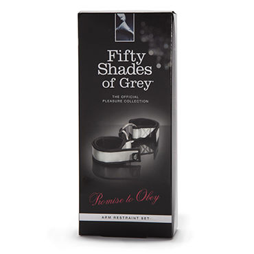 Новинка раздела Секс игрушки - Fifty Shades of Grey Promise to Obey Arm Restraint Set Новинка раздела Секс игрушки - Fifty Shades of Grey Promise to Obey Arm Restraint Set