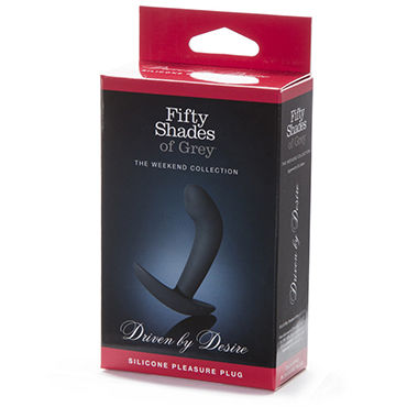 Fifty Shades of Grey Driven by Desire Silicone Butt Plug - Анальная втулка небольшого размера - купить в секс шопе Fifty Shades of Grey Driven by Desire Silicone Butt Plug - Анальная втулка небольшого размера - купить в секс шопе