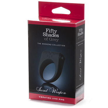 Fifty Shades of Grey Secret Weapon Vibrating Cock Ring, Стильное эрекционное кольцо с вибрацией и другие товары Fifty Shades of Grey с фото Fifty Shades of Grey Secret Weapon Vibrating Cock Ring, Стильное эрекционное кольцо с вибрацией и другие товары Fifty Shades of Grey с фото