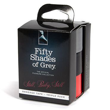 Fifty Shades of Grey Still Baby Still Bondage Tape - Набор из 3 бондажных лент разных цветов - купить в секс шопе Fifty Shades of Grey Still Baby Still Bondage Tape - Набор из 3 бондажных лент разных цветов - купить в секс шопе