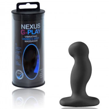 Nexus G-play Small, черный - Компактный вибратор унисекс - купить в секс шопе Nexus G-play Small, черный - Компактный вибратор унисекс - купить в секс шопе