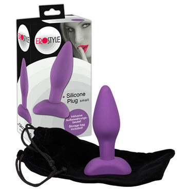 Ero-Style Silicone Plug small, сиреневый, Маленькая анальная втулка Ero-Style Silicone Plug small, сиреневый, Маленькая анальная втулка