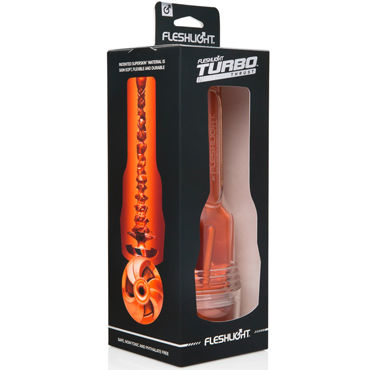 Fleshlight Turbo Thrust, медный - Мастурбатор трехступенчатый - купить в секс шопе Fleshlight Turbo Thrust, медный - Мастурбатор трехступенчатый - купить в секс шопе