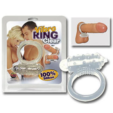 You2Toys Vibro Ring Clear, Кольцо с вибрацией You2Toys Vibro Ring Clear, Кольцо с вибрацией