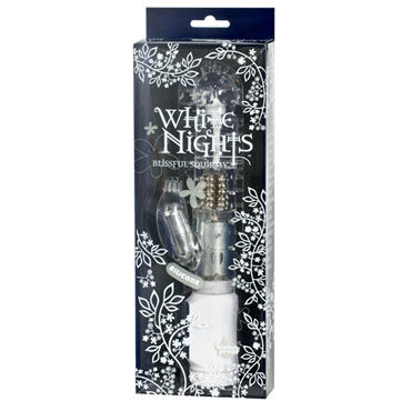 Doc Johnson White Nights - Вибратор со стимулятором клитора - купить в секс шопе Doc Johnson White Nights - Вибратор со стимулятором клитора - купить в секс шопе