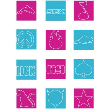 BMS Factory Fun Shaving Stencils - фото, отзывы BMS Factory Fun Shaving Stencils - фото, отзывы