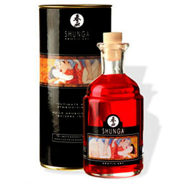 Shunga Intimate Kisses, 100 мл, Возбуждающее масло-афродизиак, вишня Shunga Intimate Kisses, 100 мл, Возбуждающее масло-афродизиак, вишня