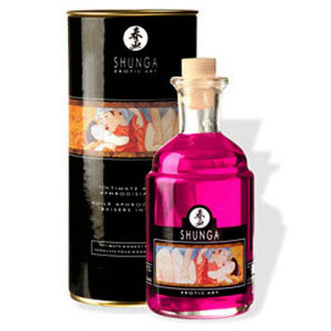 Shunga Intimate Kisses, 100 мл, Возбуждающее масло-афродизиак, мята Shunga Intimate Kisses, 100 мл, Возбуждающее масло-афродизиак, мята
