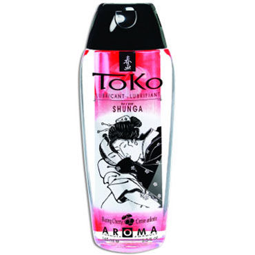 Shunga Toko Aroma, 165 мл, Лубрикант с нежным вкусом, вишня Shunga Toko Aroma, 165 мл, Лубрикант с нежным вкусом, вишня